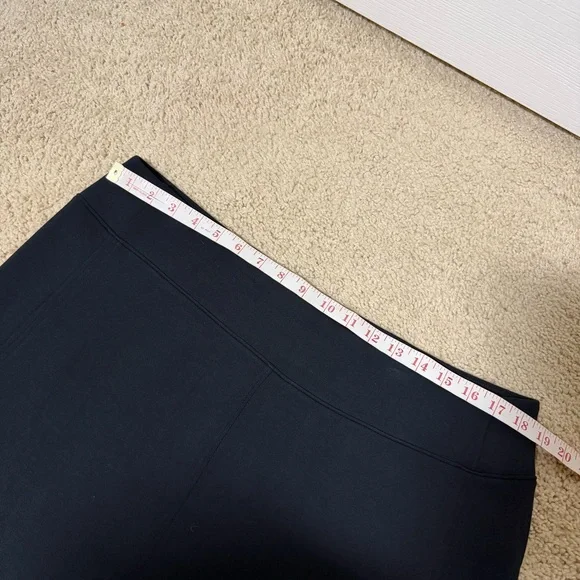 Spanx Slim Flare Leg AirEssentials Pants Black Plus Size 2X Stretch Comfy Lounge - Picture 8 of 13